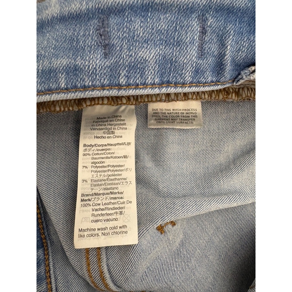 Madewell Women Size 35 Blue Cali Demi-Boot Jeans - Picture 9 of 14